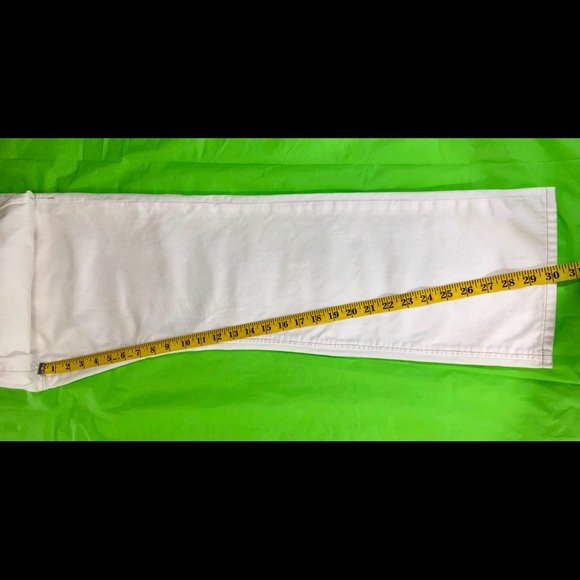 EXPRESS Men’s Jeans SZ 32-30 Slim Straight Leg Whi - Picture 7 of 7